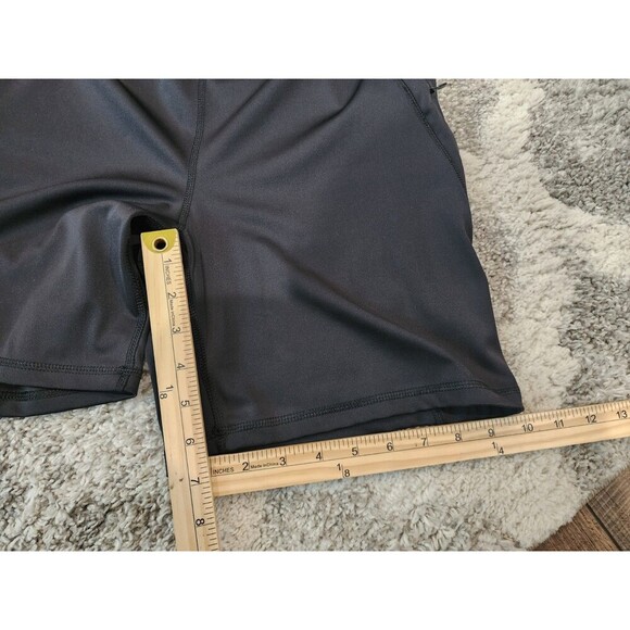 Women's FLX Black Biking Shorts With Zip Pockets Size XL - Picture 2 of 8